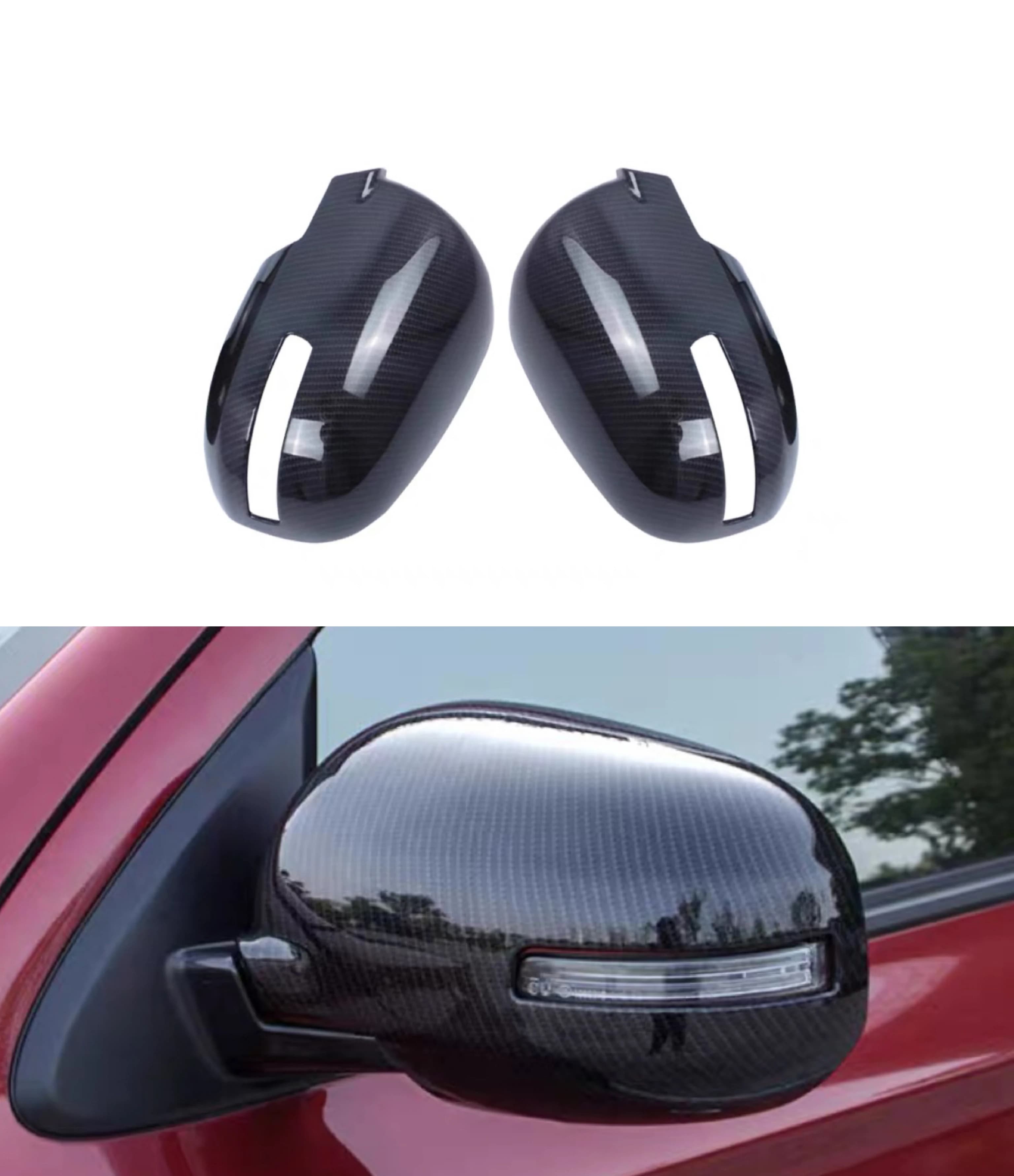 Rearview Side Mirror Trim Cover Fit For  Mitsubishi Outlander 2013 -2015 2016 2017 2018 2019 2020 Car Shell Sticker Accessories
