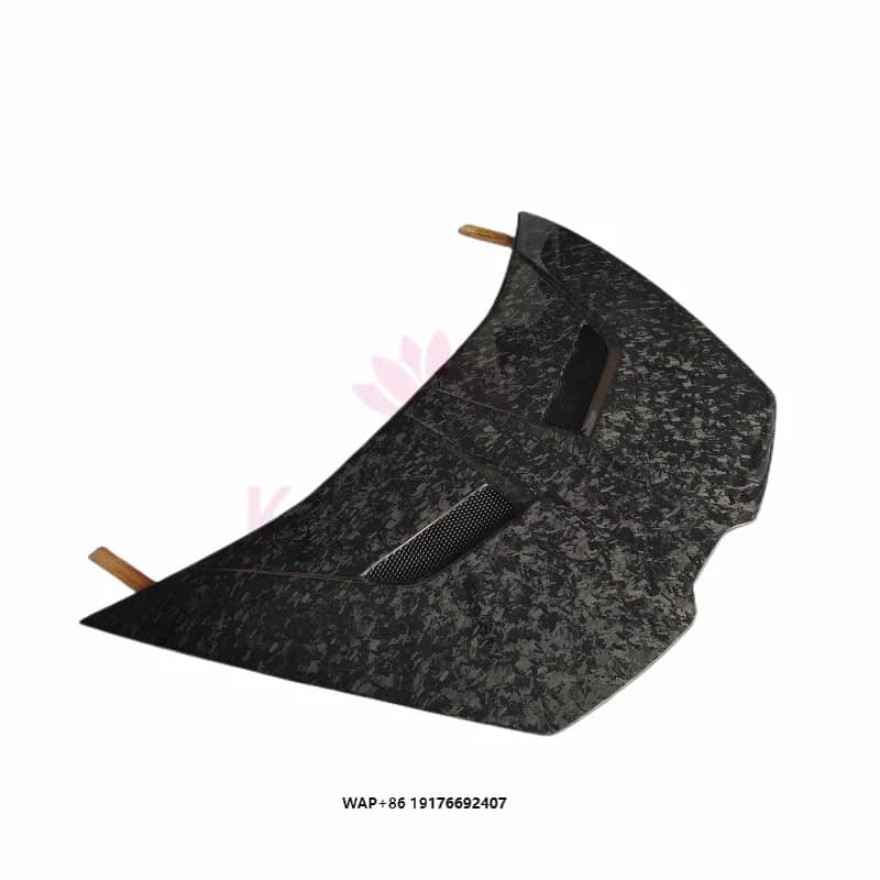 High Quality V Style Forged Carbon Fiber Hood Front Trunk Cover for Lambor LP580 LP610