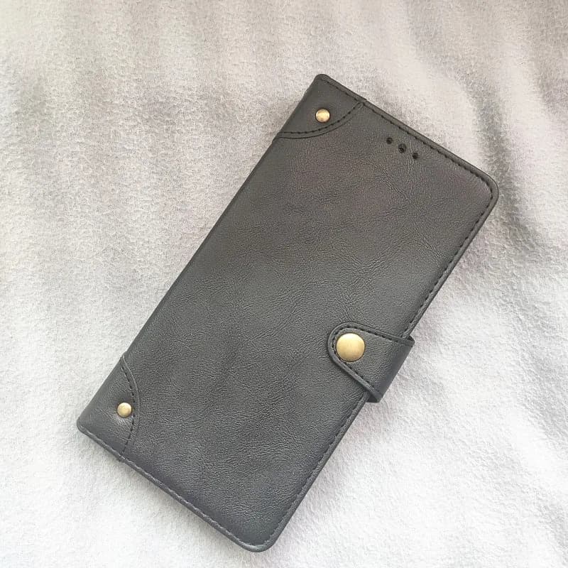 For Doogee Note 56/Note 56 Pro/Note 56 Plus Case PU Leather Retro Metal Buckle Case Cover Conque Fundas