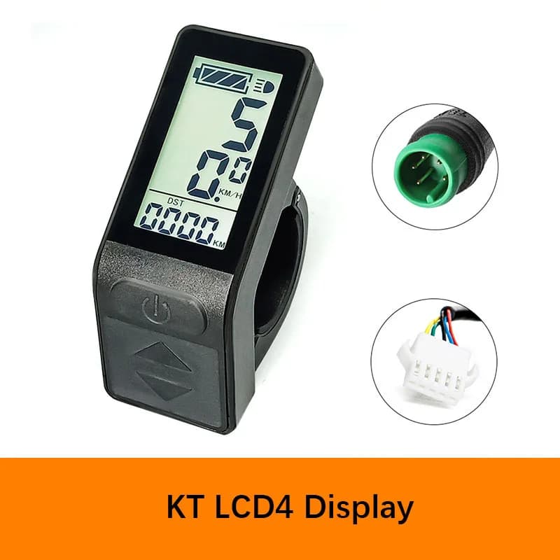 Electric bicycle display KT LCD4 for Ebike panel intelligent control small display