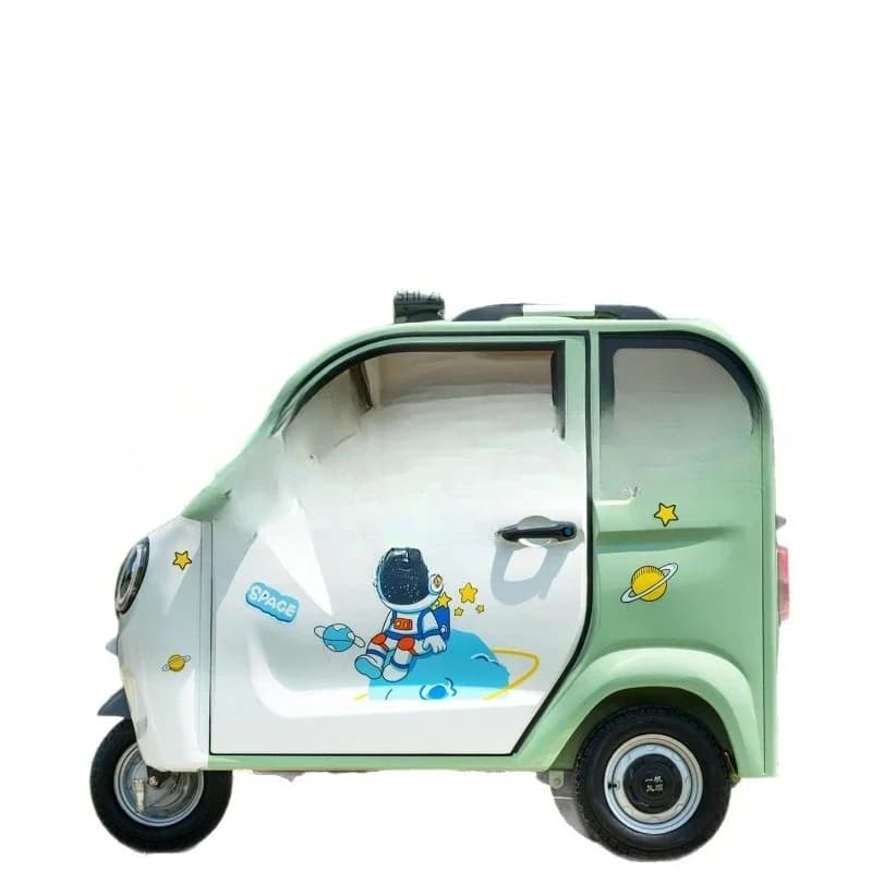 Electric tricycle small household ladies licensed old man Le the elderly with shed