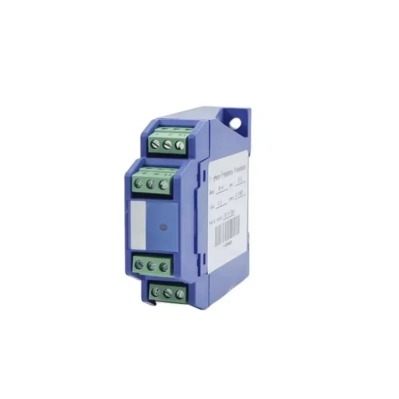 Single Phase Current Voltage Frequency Sensor Ampere Volts Hertz Panel Meter Transmitter
