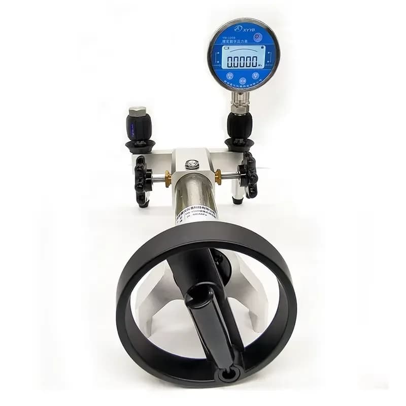 700Bar High Pressure Source Portable Desktop Calibrator Manual Hydraulic Pressure Calibrator