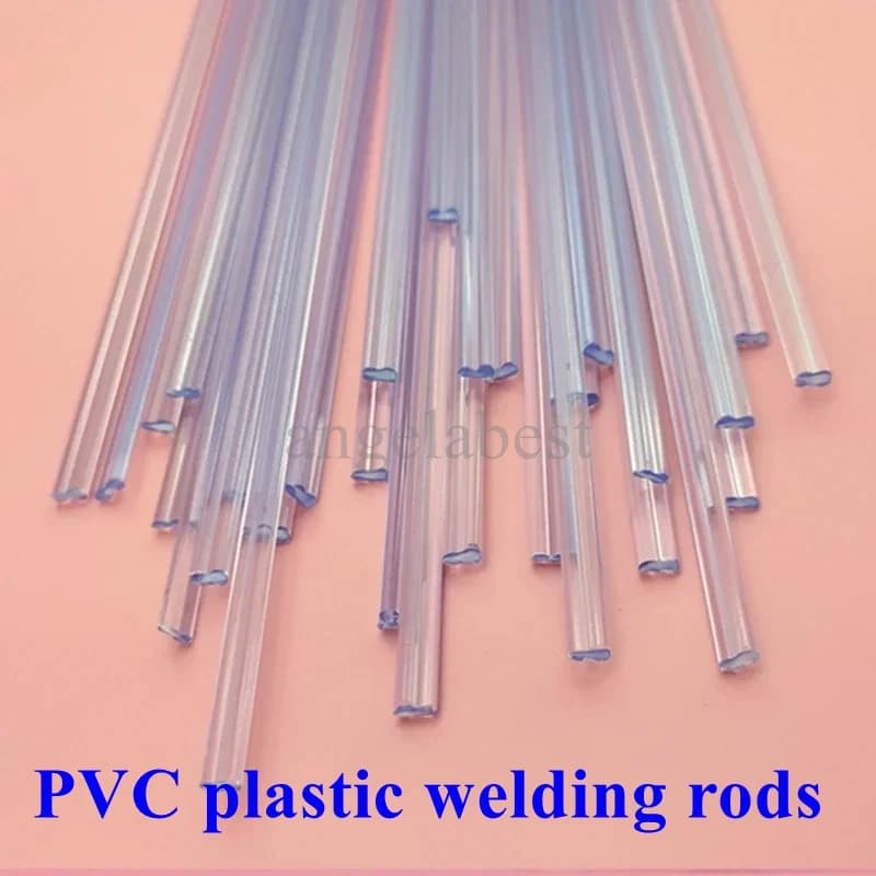 5PCS 5x2.5mm Transparent PVC Plastic Welding Rods PVC Welder Rods High Quality 1pc=1meter for Plastic Welder Gun/Hot Air Gun