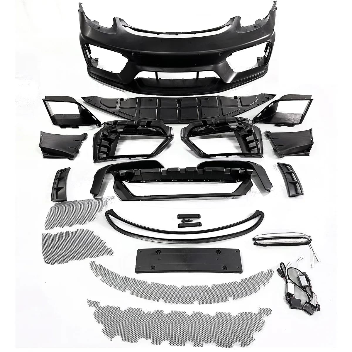 For   Cayman 718/981upgrade to GT4 Style Body Kits Model Bodykit Include Front and Rear Car Bumper