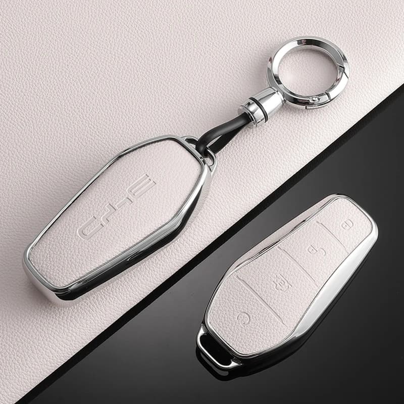 Fit For BYD Atto 3 Han EV Seal Dolphin Mini Sealion U Song PlusTang Dm QIn Car Key Case Cover Shel Keychain Accessories