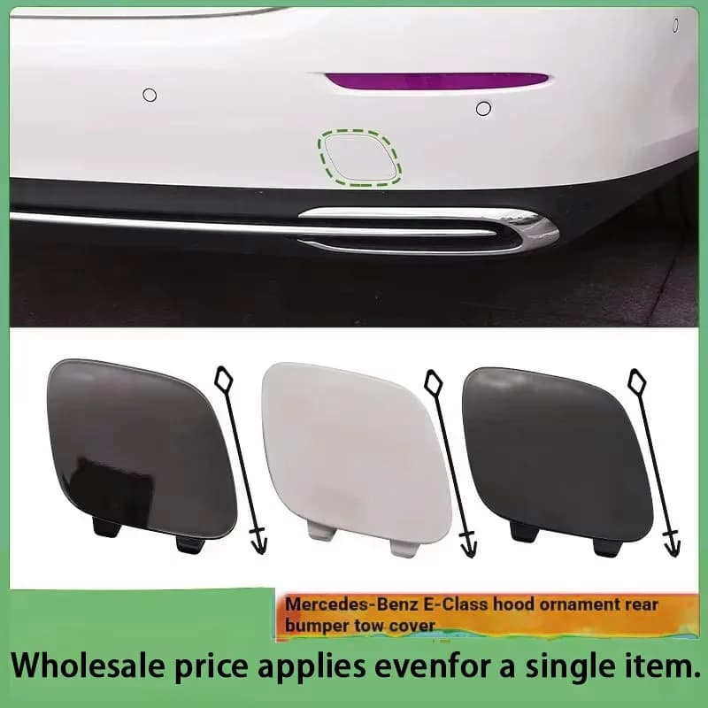 Applicable to Mercedes-Benz E-Class Vertical Rear Bar Trailer Cover W214 Rear Bumper Traction Hook Hole Cover 2148854500