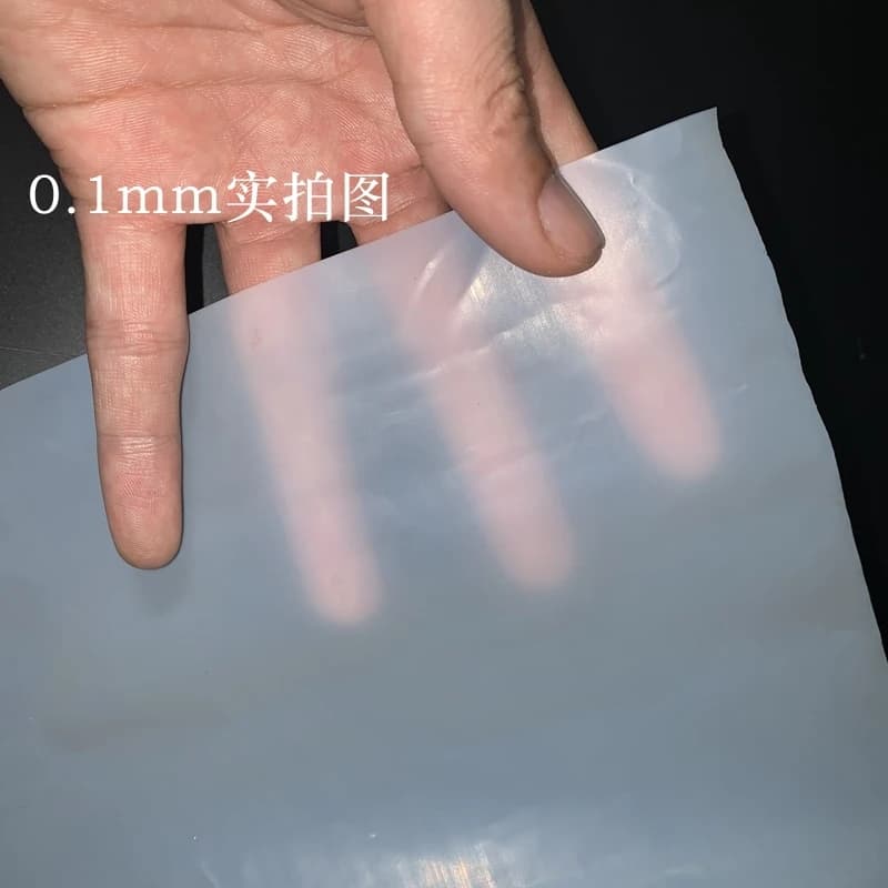 0.1mm 0.2mm 0.25mm 0.3mm White PTFE Film Foil High Strength Temperature Sheet Strip Foil Thin Sheet Customize