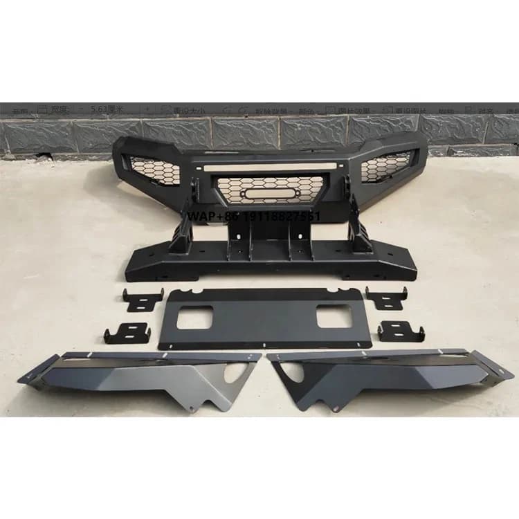 High Quality Car Bull bar Durable Using Economical Custom Design Pajero Sport 2015-2019 Front Bumper