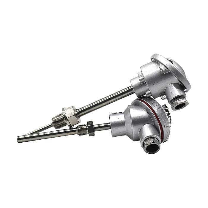 WZP‑231 Integrated Temperature Transmitter Sensor, Pt100 Waterproof Temperature Probe Thermal‑Resistance Measuring Transducer