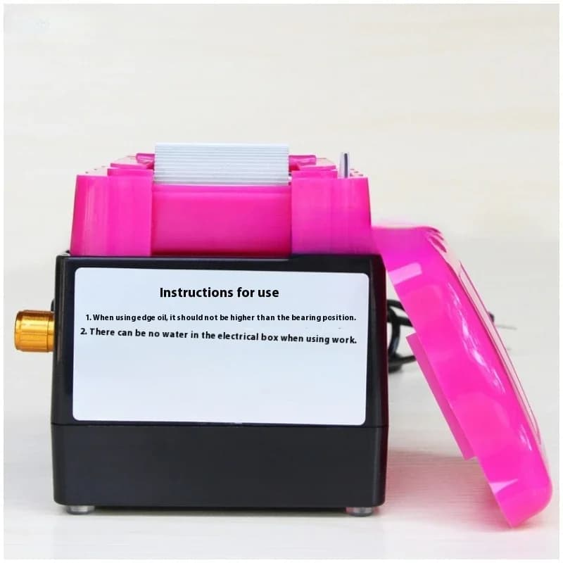 Oil Edge Box Paint Applicator Non-stick Leather Oil Paint Edge Men Wallet Making Belt Repairman Edge Stain 220V Electric