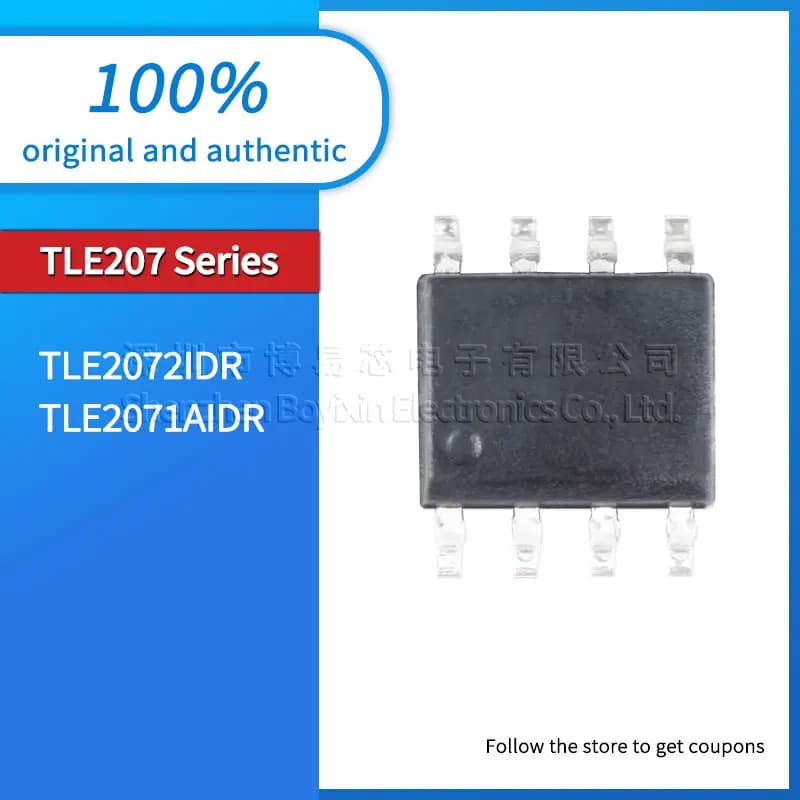 TLE2072IDR CDR TLE2072I TLE2072 2072I 2071AI TLE2071AIDR Black casing