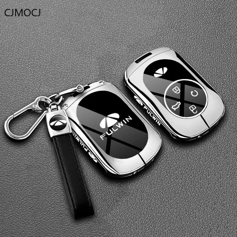 For 2026 Chery Fengyun T11 Key Case Cover, Zinc Alloy Car Key Fob Shell, Shockproof Luxury Smart Keychain, Chery Accessories