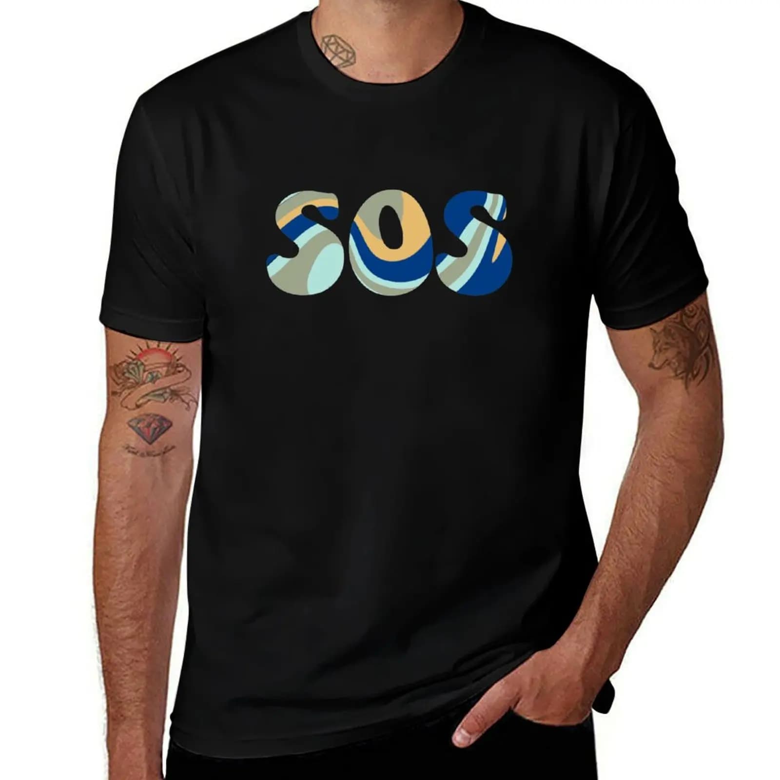 sos Mamma Mia movie T-Shirt Retro Graphic Print T-Shirt