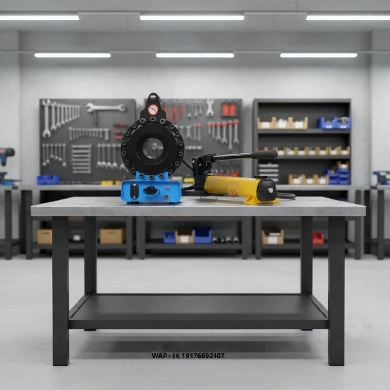 RUIBAO Portable Lightweight High Automatic Hand Pump Crimping Machine Easy Operate Motor Engine Bearing PLC Core Rubber