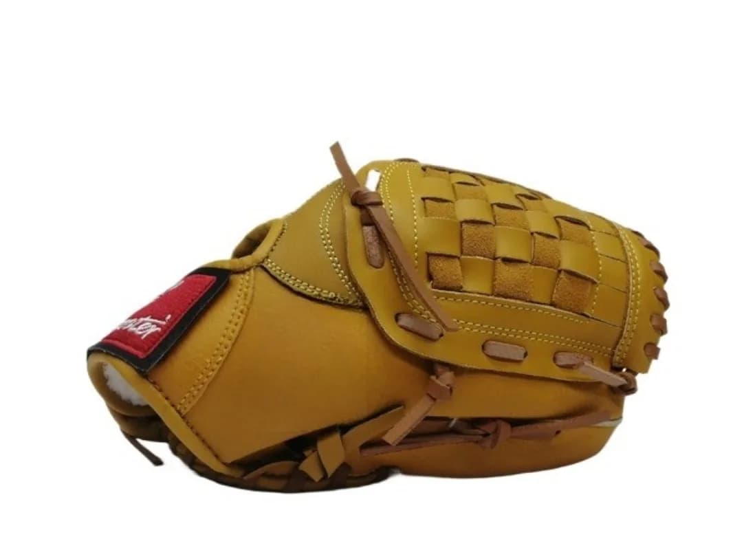 Baseball gloves two-layer leather baseball softball gloves for children and adults