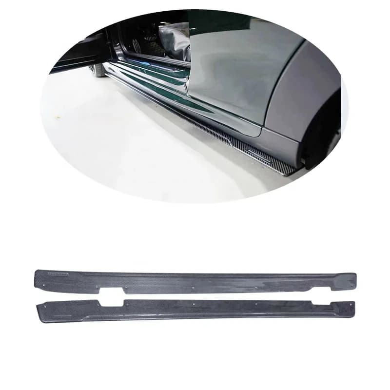 Hot Selling Suitable  Carbon Fiber Side Body Kit for AD StyleSide Skirt Lip