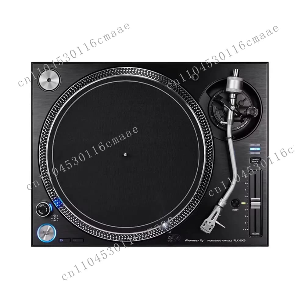 DJ PLX-1000 Pro Direct Drive Turntable: High Torque, 0.3 Seconds Start, Full Metal | Suitable for scraper discs and professional