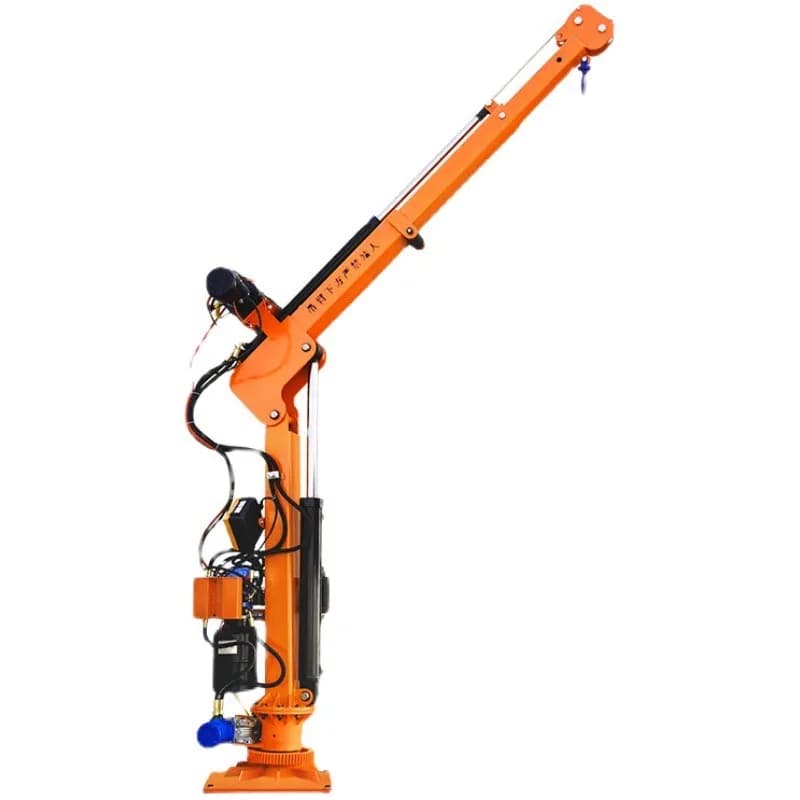 Fully Electric 12V Hydraulic Vehicle-Mounted Crane for 12V 220V Portable Mini Truck Crane