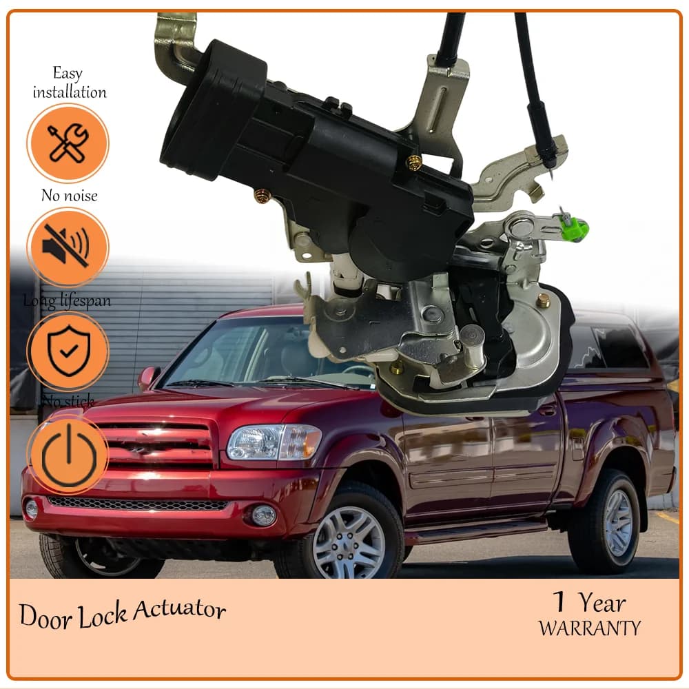 Rear Left Right Door Lock Latch Integrated Actuator Assembly,Adapted toward Tundra Double Cab 05-06,oem 69306-0C010,69130-AC010