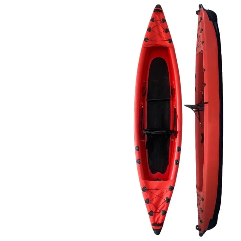 Kaya Boat Inflatable Water Sports Leisure Fishing Boat Wear Resistant Yacht Foldable Kayak Double Kayak