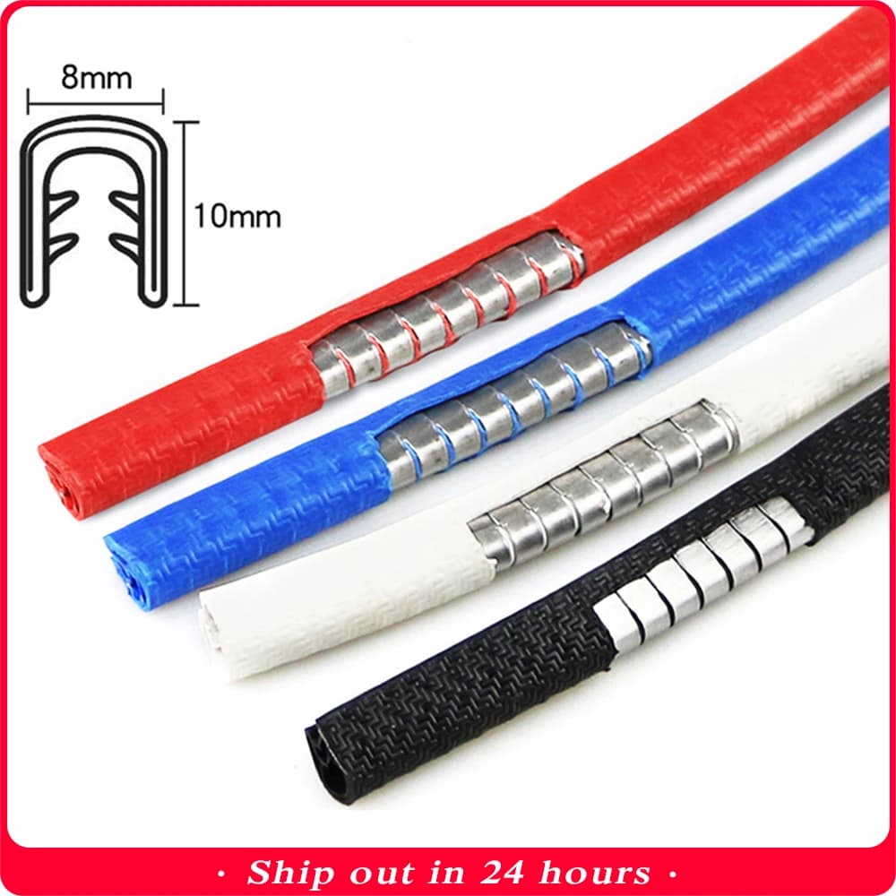 Universal Car Door Edge Protector Auto Door Guard Protective Strips Universal Automobiles Doors Trunk Hood Seal Sealant Strip