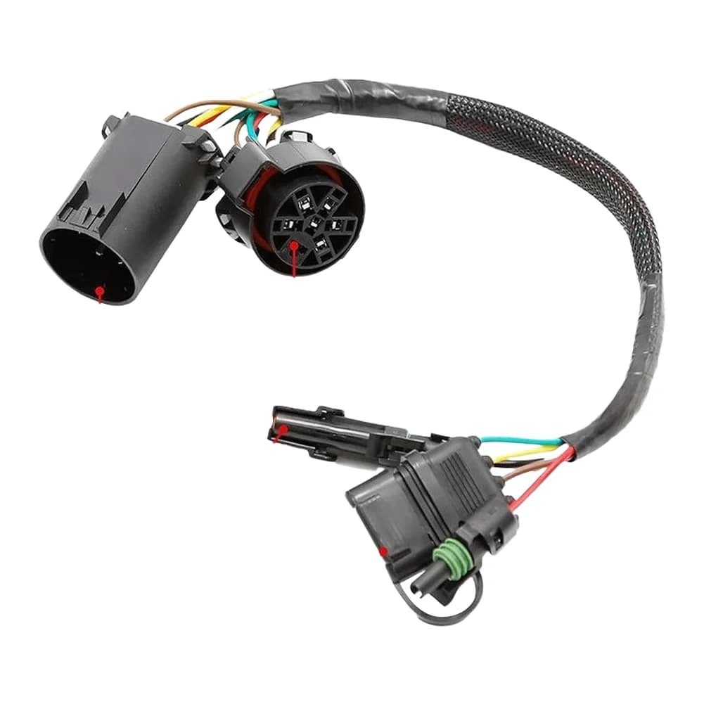 Trailer Wiring Adapter 529004 with USCAR 7 Pin Interface for Connecting Trailer Lights to Compatible For Truck Harnesses
