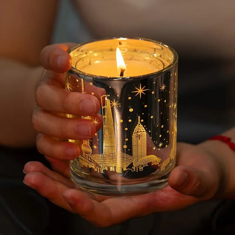 Scented Candles Flower Fragrance Home Decoration Candle Jars Birthday Gift Canned Soy Wax Candle m