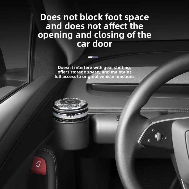 For Tesla Model Y Juniper Ashtray  glasses Storage Box Model Y /YL multifunctional car interior ash bin