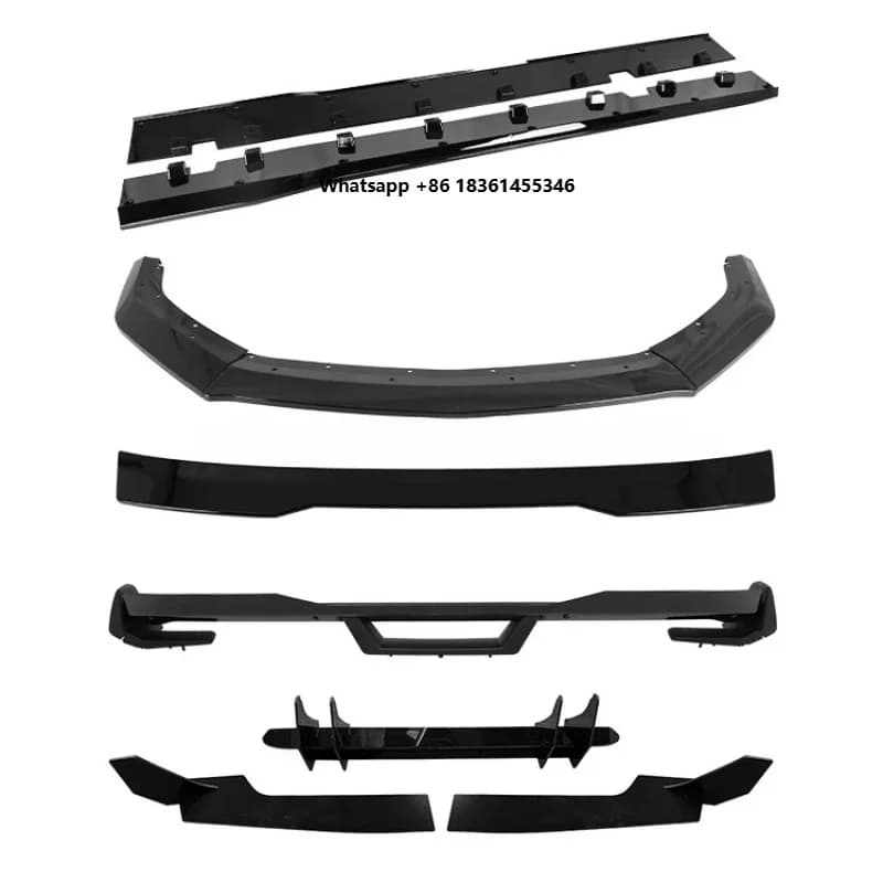 For Upgrade Accessories GT S650 2024+ High Quality Glossy Black Plastic Full Body Kit