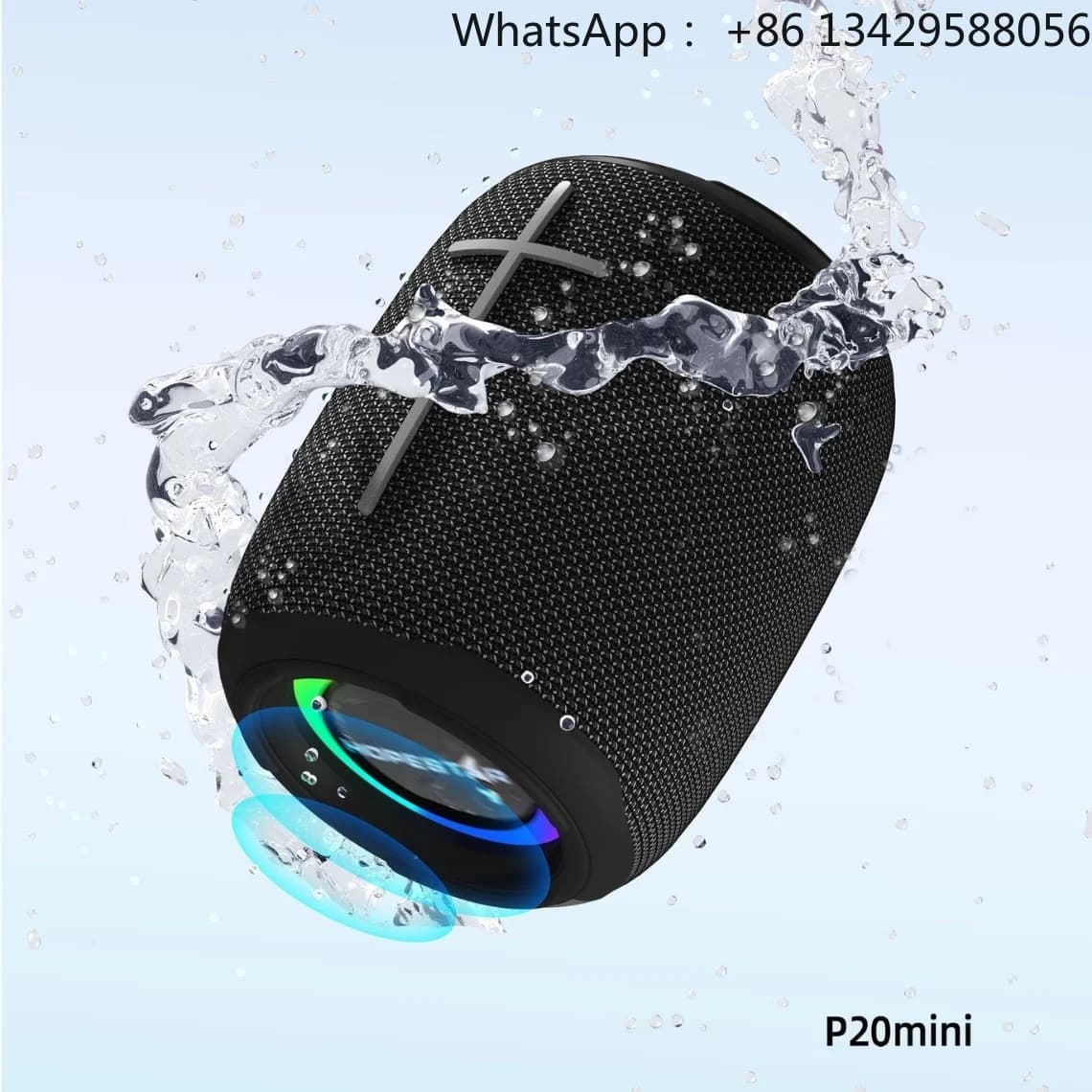 Hopestar Mini Portable for Waterproof Speaker Outdoor Wireless Sports 5W Surround Sound Mobile Phone Function App Computer