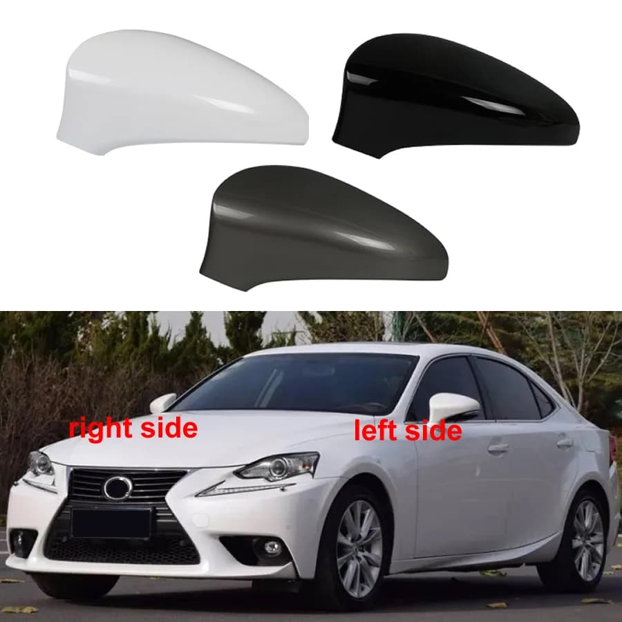 For Lexus IS IS200 IS2500 IS300 IS350 2013-2019 Car Outside Reverse Mirrors Cover Cap Wing Door Side Mirror Housing Shell