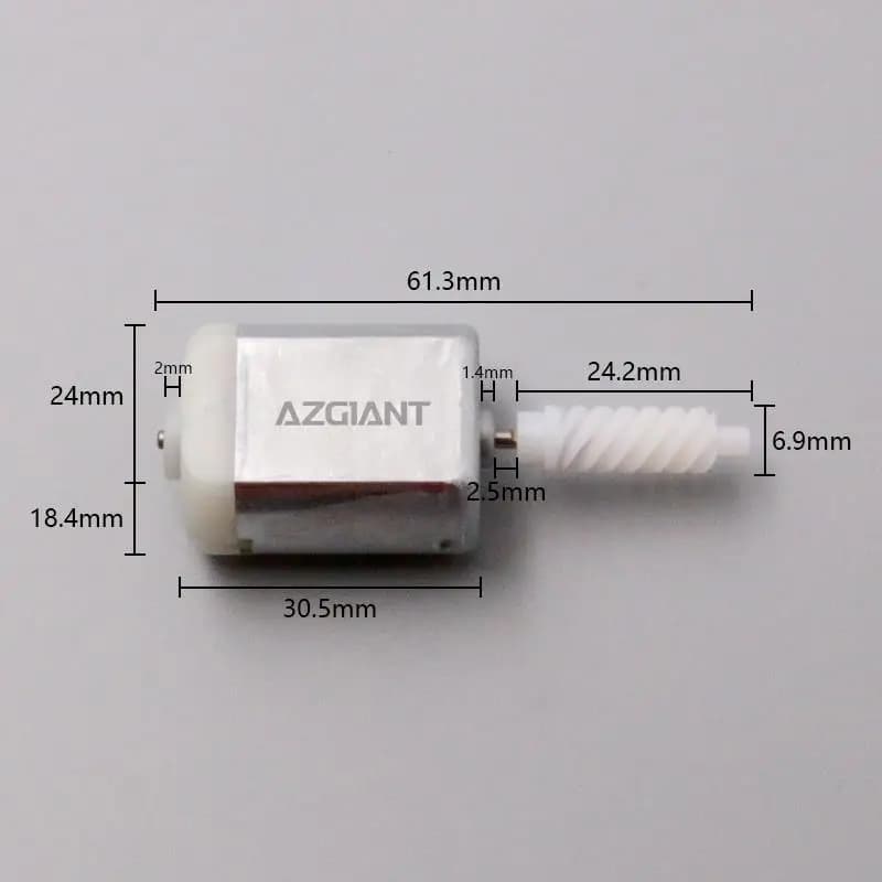 PAN14EE12AA1 13Z8KC for Toyota Sienna Rear Trunk Lock Block Interior Motor DC 12V 12000rpm High Speed DIY Toys Tool Micro Motors