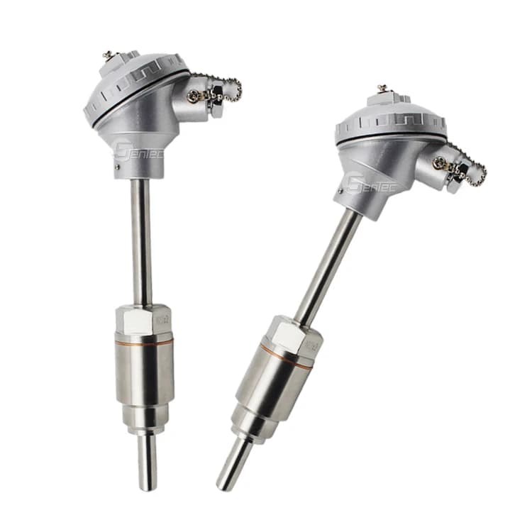 Gas Temperature Sensor Thermocouple Detector Probe PT100 Liquid Temperature Transducer Transmitter
