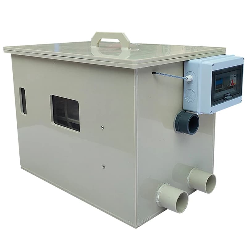 Centrifuge filter automatic backwash fish stool separation 800 mesh aquaculture koi filtration microfilter machine