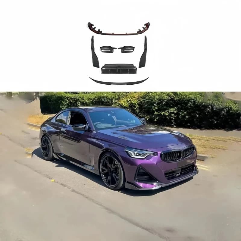 Sui 2 Series G42 Upgr And Facelift MP Carbon Fiber Material Small Surround Modification Complete Body Kit
