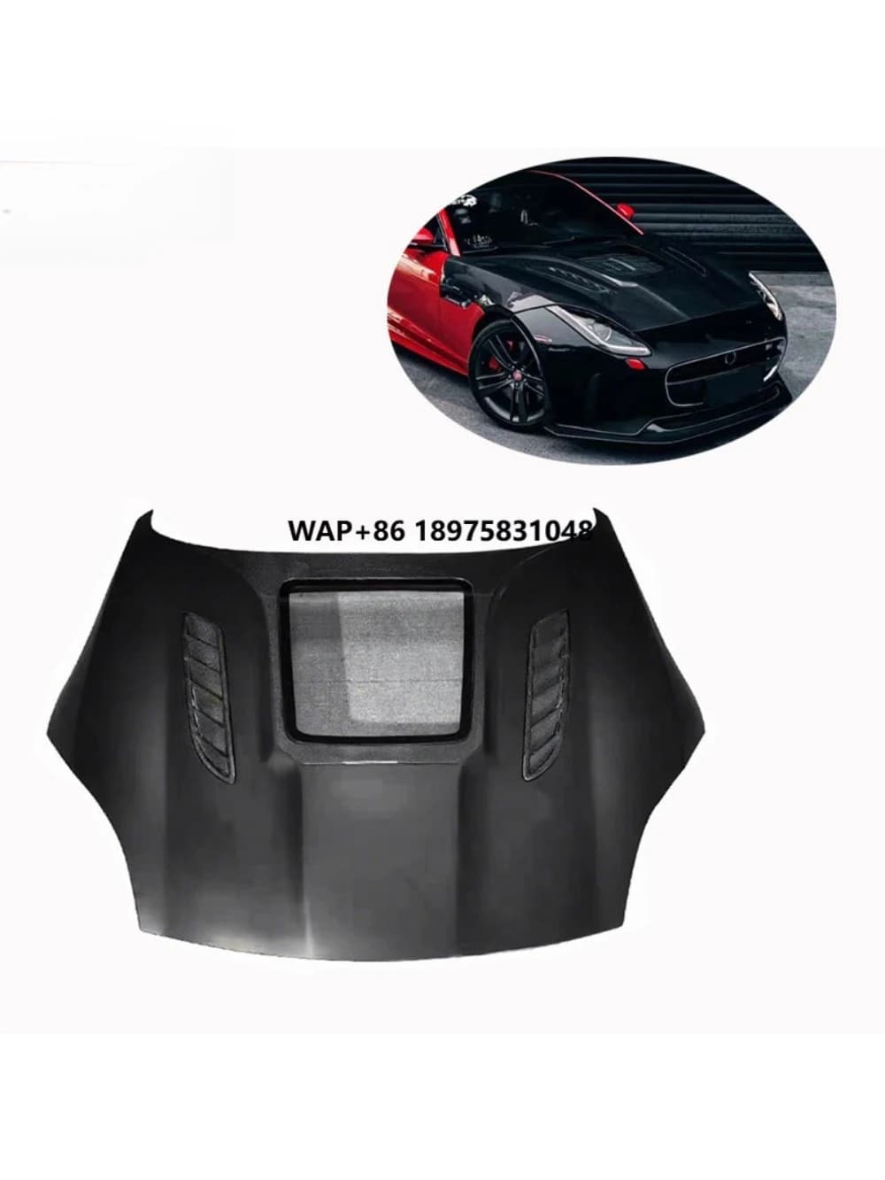 High Quality Carbon Fiber Engine Hood for 2013-2020 for F-TYPE New Condition