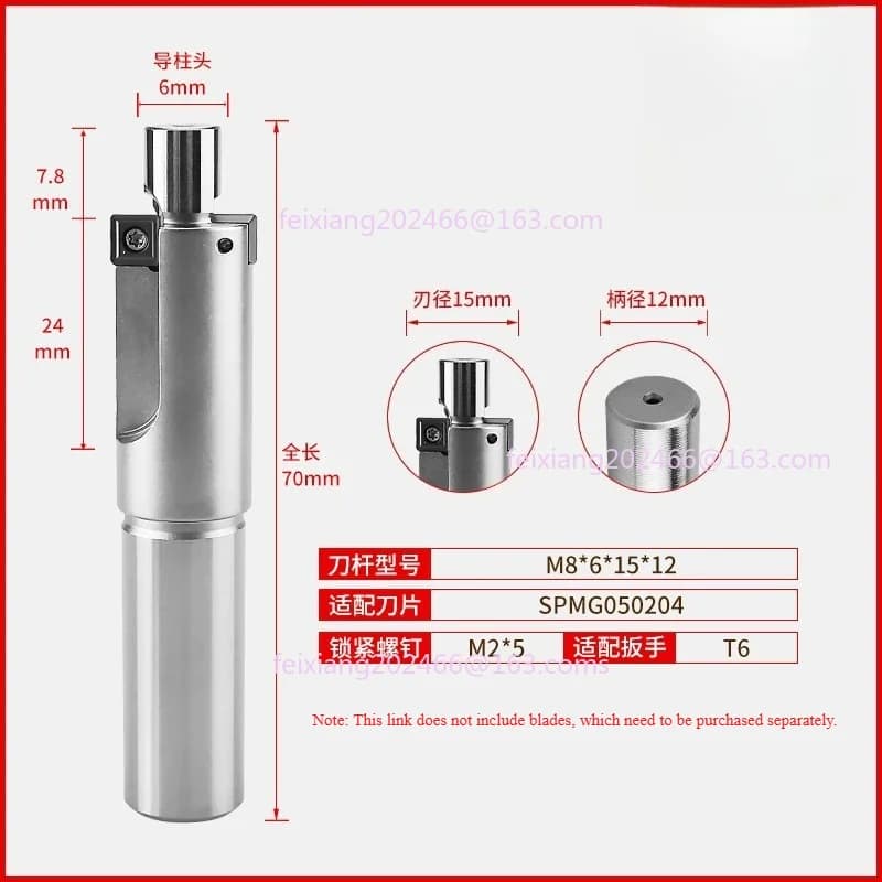 CNC Machining Center, Counterbore Cutter, Cup Head Screw, Counterbore Milling Cutter, M8, M10, M12, M16, M20, Flat-bottom Dril
