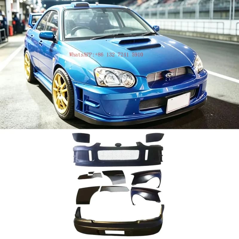 Fit for Kit Front Rear Bumper Side Skirts Upgrade Parts
