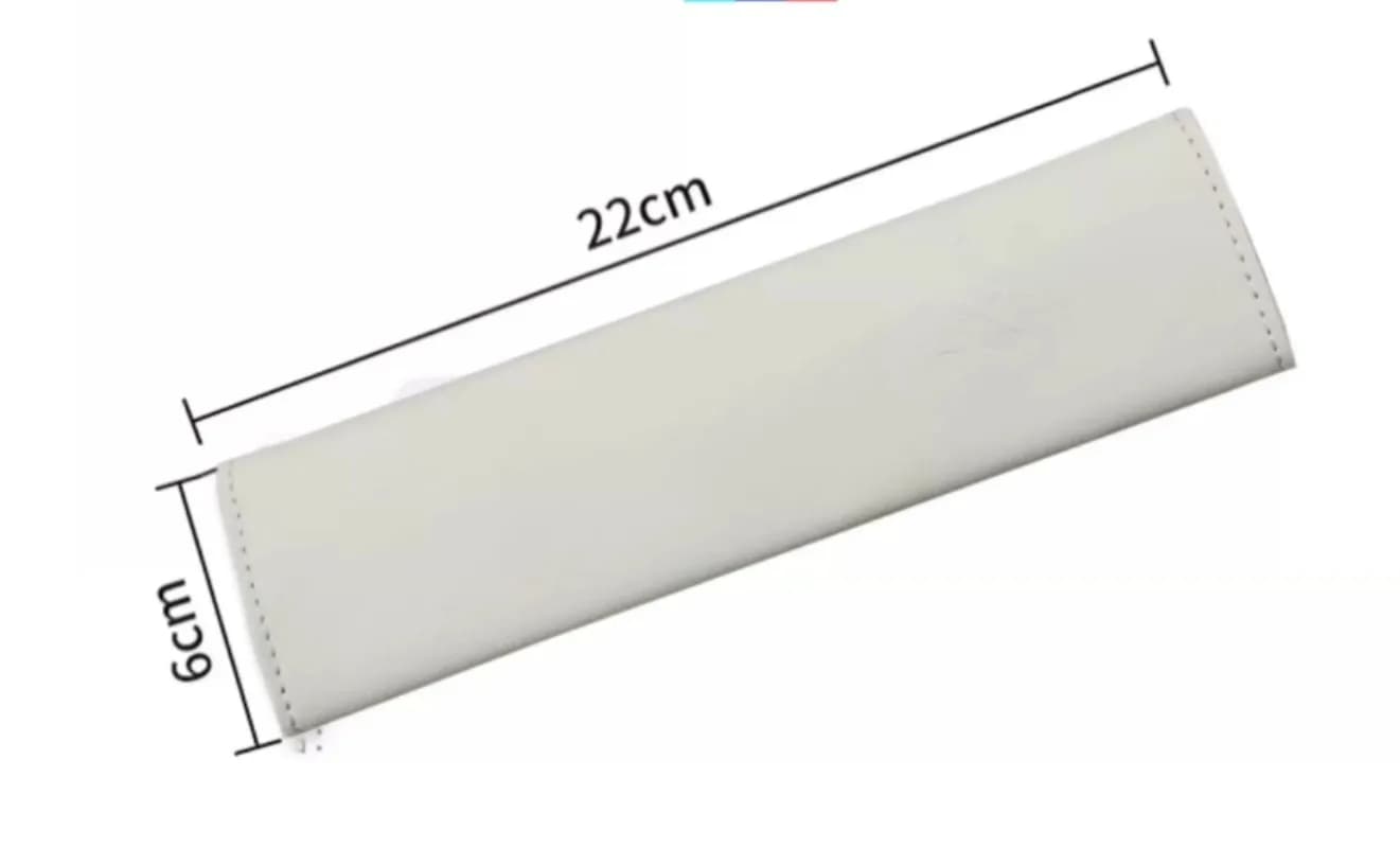For IM Zhiji LS6 2023-2026 Seat Belt Shoulder Pad Cover, Leather Seatbelt Protector Cushion with Soft Padding Car Accessories