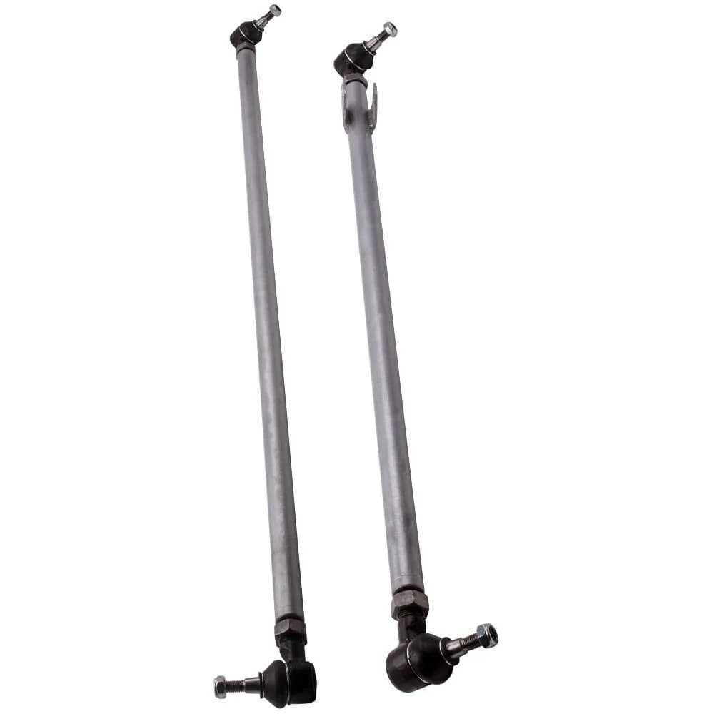 2Pcs Steering Drag Link and Track Tie Rod Bar for Land Rover Discovery 1999-2004