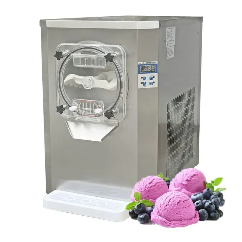 Small Commercial Made Italian Ice Cream Machine Batch Freezer Gelato Maker Machine