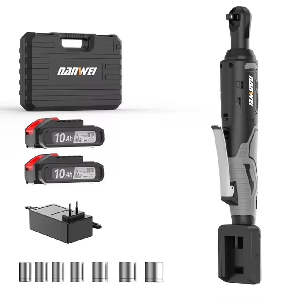 Cordless Electric Wrench 50NM Rechargeable Ratchet Power Tool Car Repair Auto Maintenance