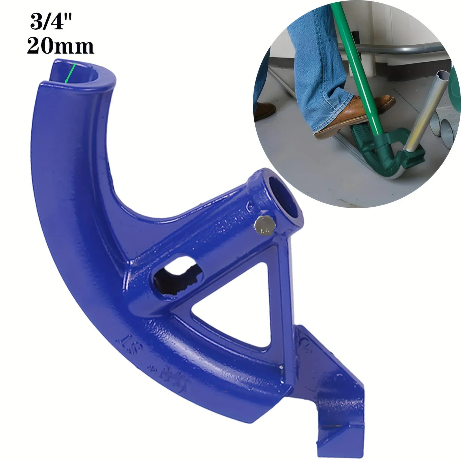 1pcs Manual Steel Pipe Bender Lever Type Pipe Bender Tube Bending Forming Tools Conduit Bender Head Tube Forming Hand Tools