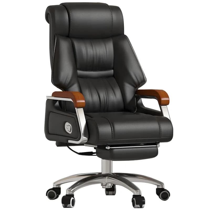 LH office leather sedentary comfortable office chair home seat