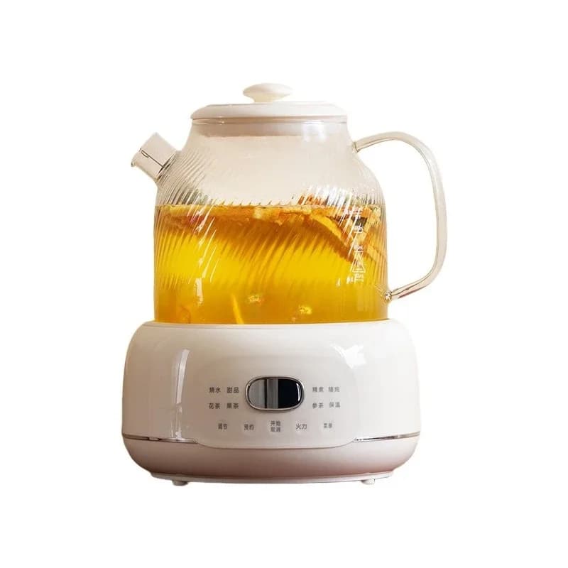 Full glass health pot constant temperature household multi-functional office small flower tea electric ceramic stove tea maker