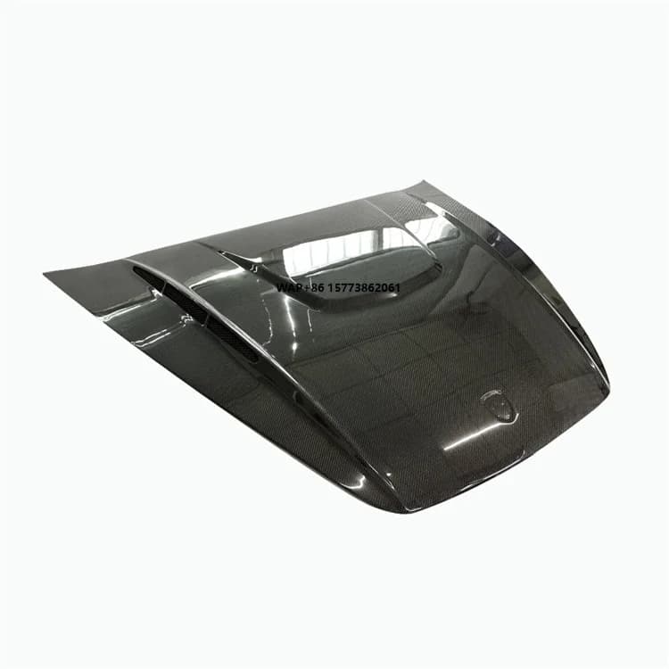 for 2012-2018   958.1 Harman Model Carbon Fiber Hood Engine Cover