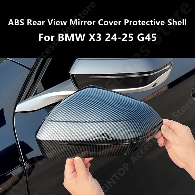 For BMW X3 24-25 G45 ABS Rear View Mirror Cover Protective Shell,Auto Exterior Parts Modification Protection Accessories Rfit