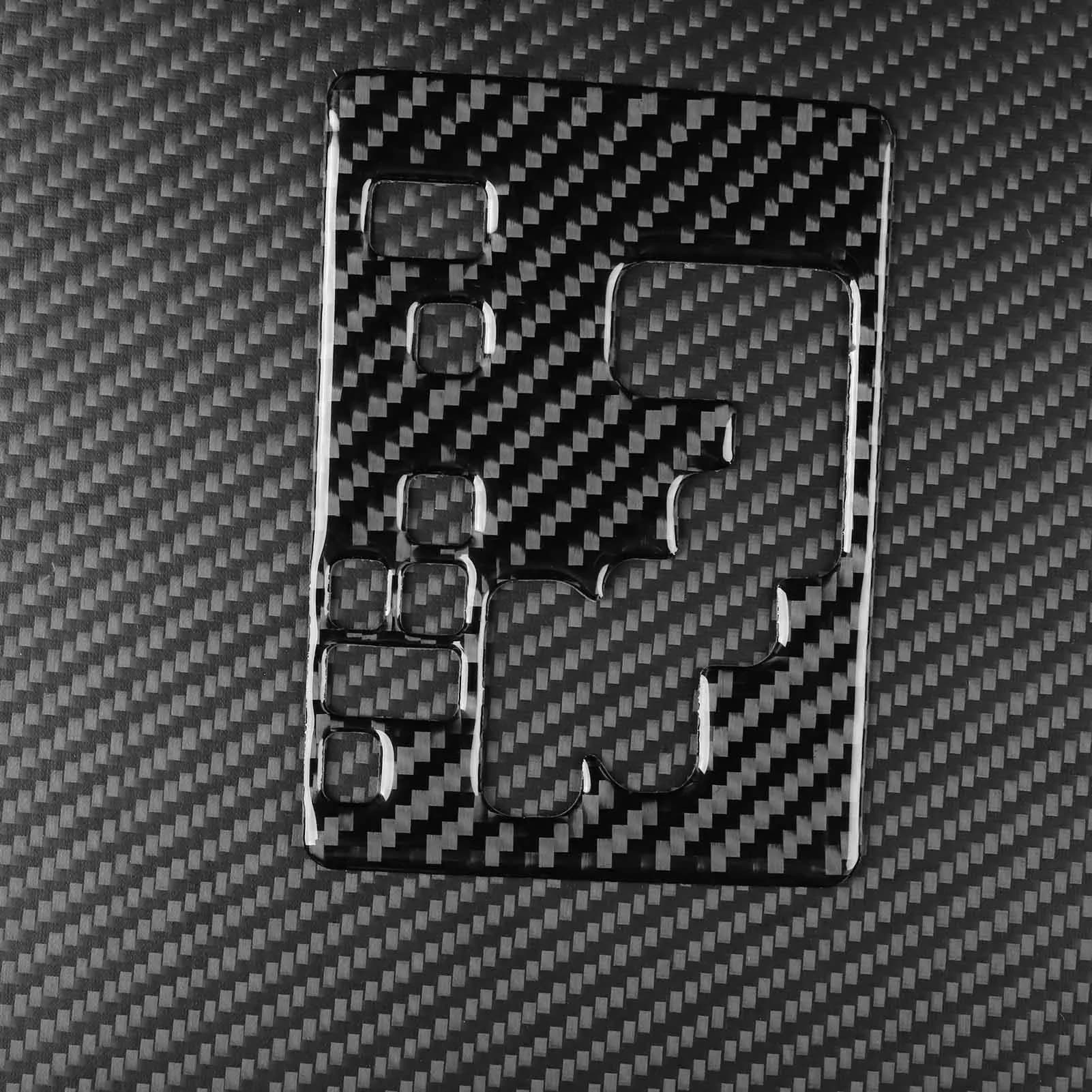 For Toyota Highlander 2008–2013 Carbon Fiber Gear Selector Panel Car Interiors Decoration Accessories Decoration Stickers