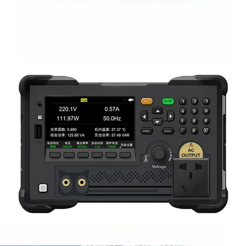 Oscilloscope programmable variable frequency AC power supply HAP11L500/HAP11L1000 with waveform output 5KW